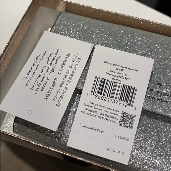 Kate Spade Glitter Phone Wristlet - Picture 4 of 11